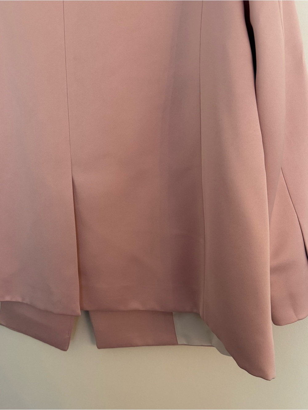 H&M - Women's Tailored Double-Breasted Blazer Jacket - Pink - Picture 7 of 9